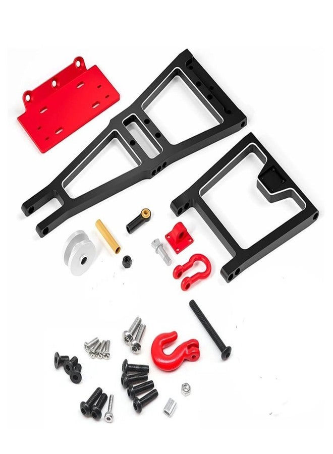 KingVal Aluminum Truck Tow Crane Arm Wrecker Kit Compatible with 1/10 SCX10 TRX4 RC Crawler Trailer RC Car - Image 3